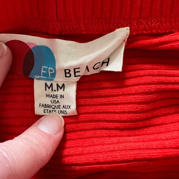 Free People FP Beach Two Piece Skirt and Crop Top Set - Picture 9 of 9